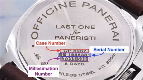 how to tell panerai model number|panerai serial number lookup.